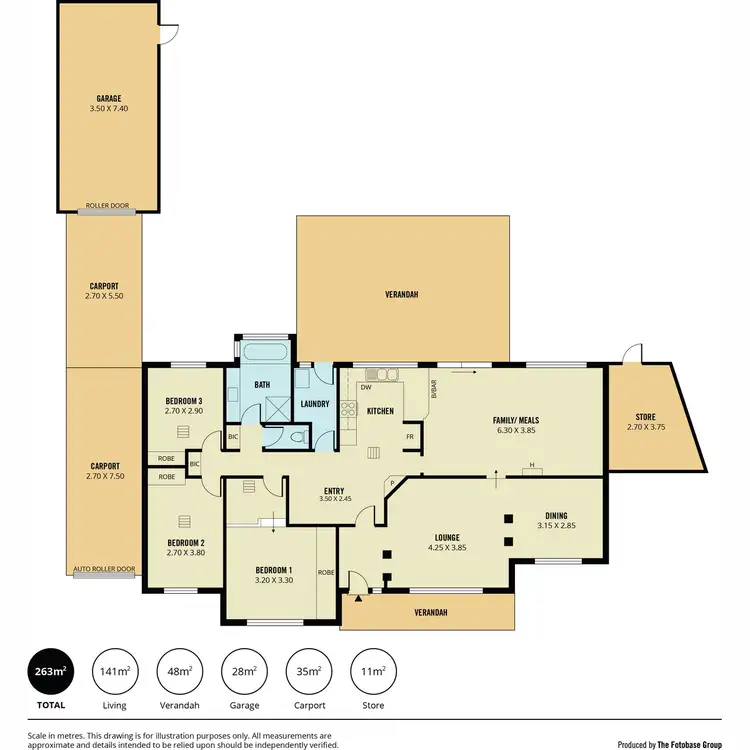 Floorplan of Homely house listing, 24 Lydia Avenue, Surrey Downs SA 5126