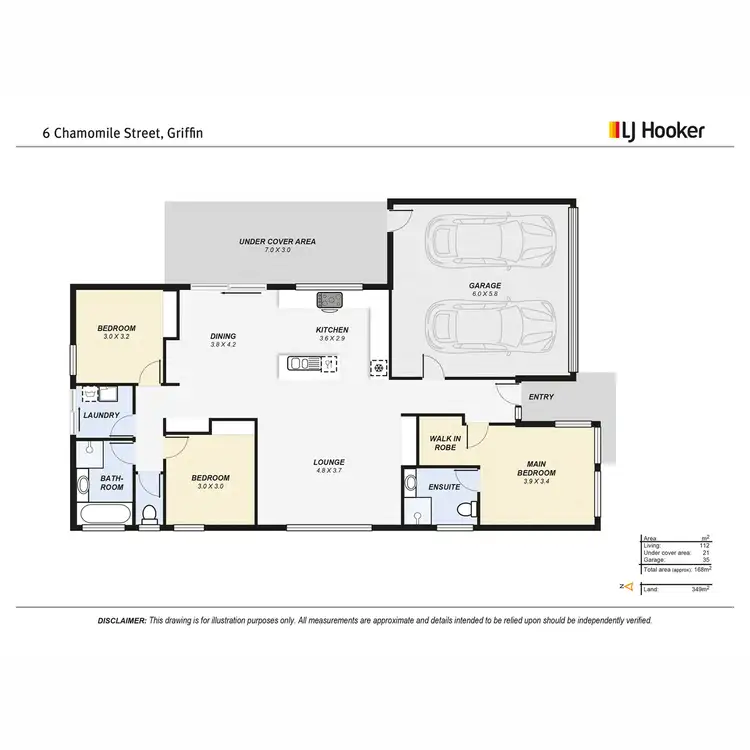Floorplan of Homely house listing, 6 Chamomile Street, Griffin QLD 4503