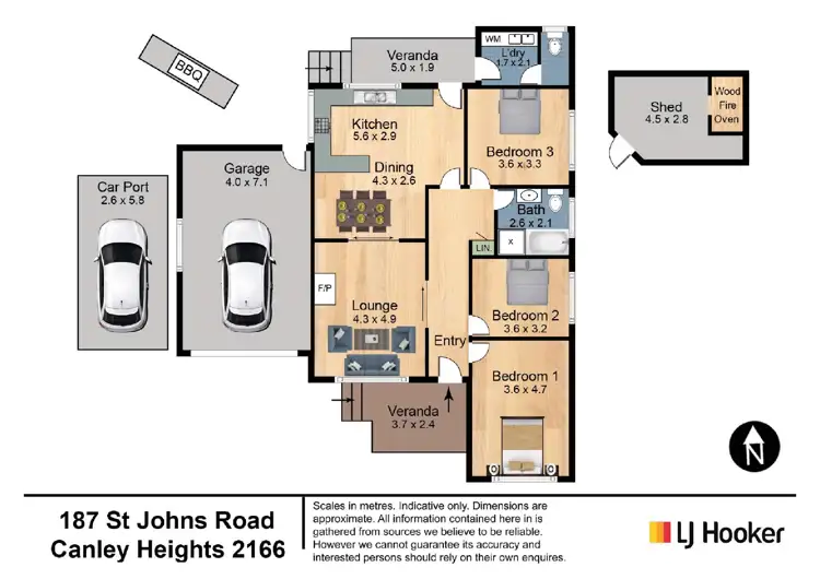Floorplan of Homely house listing, 187 St Johns Road, Canley Heights NSW 2166