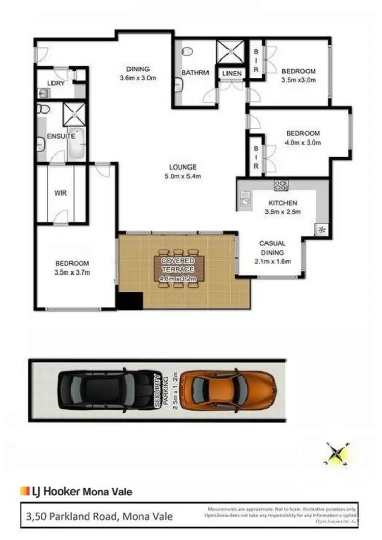 Floorplan of Homely unit listing, 3/50 Parkland Road, Mona Vale NSW 2103