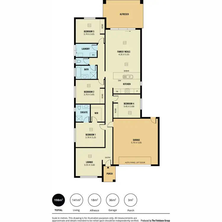Floorplan of Homely house listing, 42 Gonis Circuit, Evanston Gardens SA 5116
