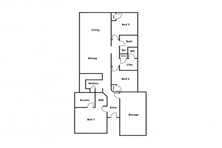Floorplan of Homely house listing, 9 Exton Place, Spearwood WA 6163