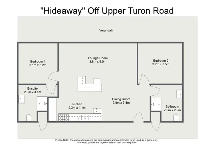 Floorplan of Homely rural property listing, 5 Upper Turon Road, Capertee NSW 2846