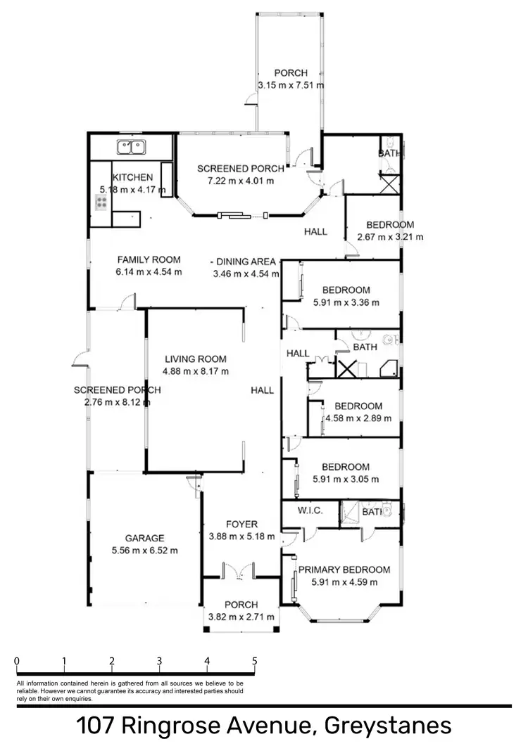 Floorplan of Homely house listing, 107 Ringrose Avenue, Greystanes NSW 2145