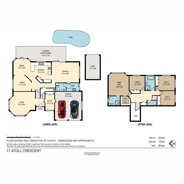 Floorplan of Homely house listing, 17 Atoll Crescent, Eatons Hill QLD 4037