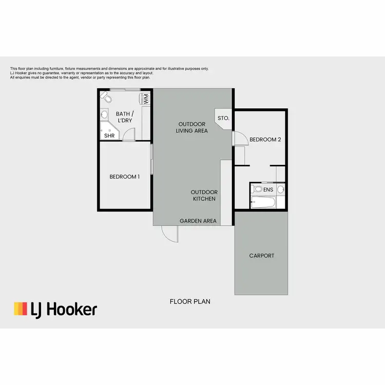 Floorplan of Homely retirement listing, A14/4-28 Tinaroo Falls Dam Road, Tinaroo QLD 4872