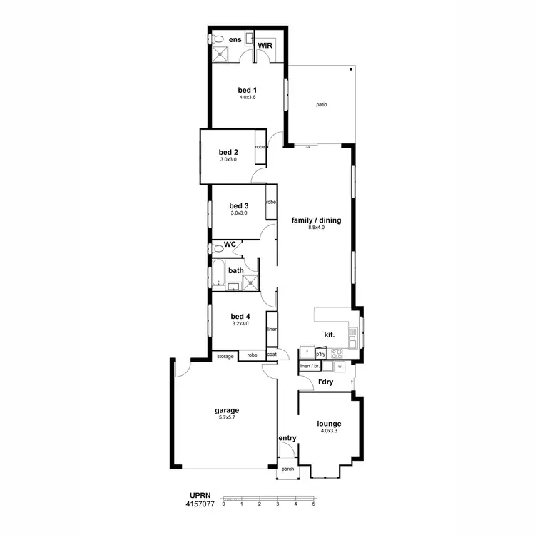Floorplan of Homely house listing, Address available on request