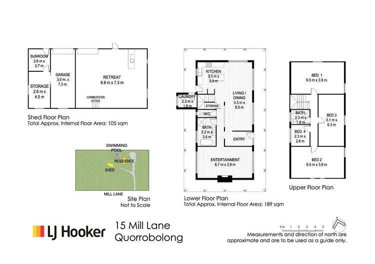 Floorplan of Homely house listing, 15 Mill Lane, Quorrobolong NSW 2325