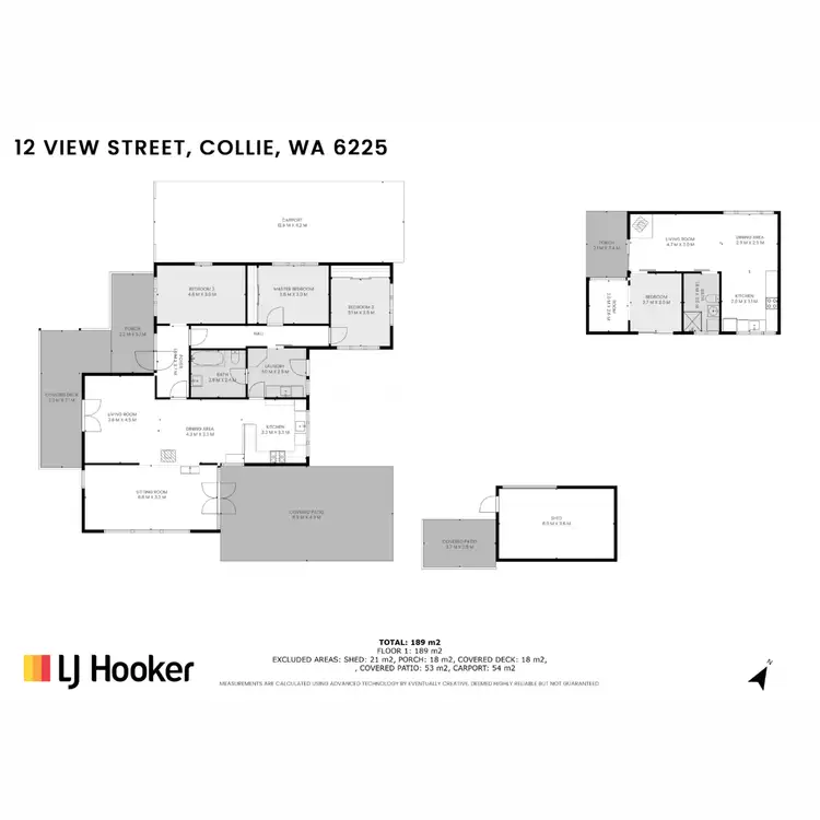 Floorplan of Homely house listing, 12 View Street, Collie WA 6225