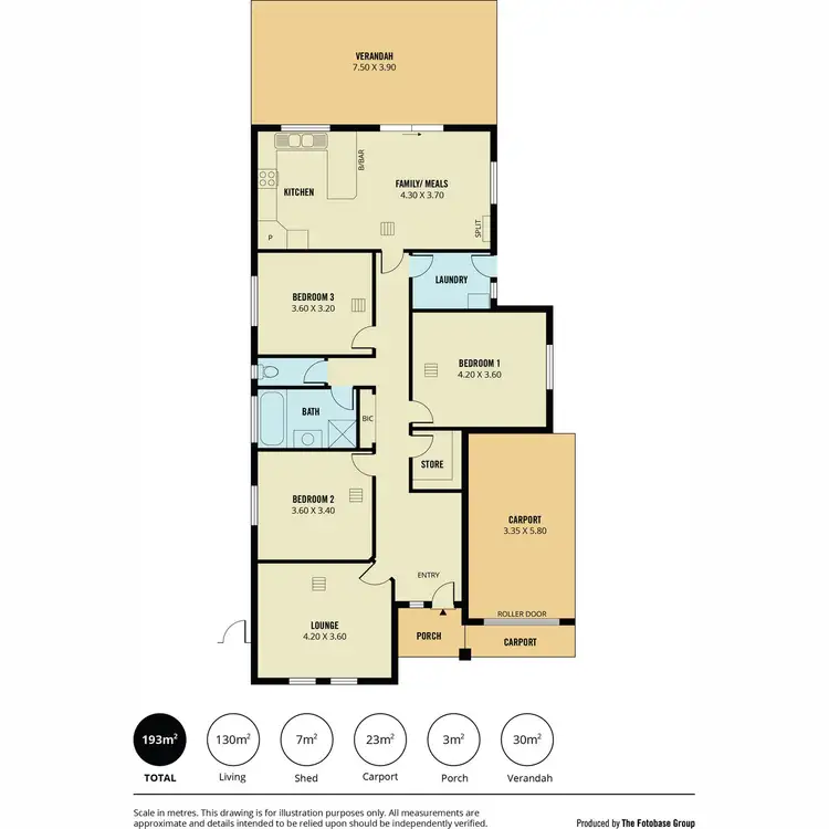Floorplan of Homely house listing, 11 Lake Frome Place, Greenwith SA 5125