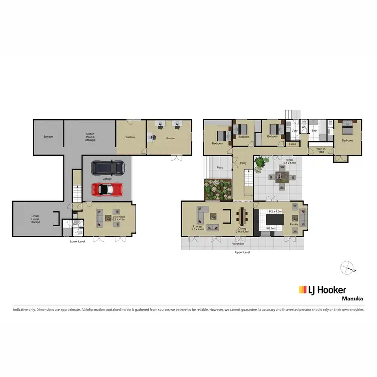 Floorplan of Homely house listing, 2 Tamar Street, Red Hill ACT 2603