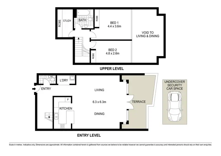 Floorplan of Homely apartment listing, 4/61-63 McLachlan Avenue, Darlinghurst NSW 2010