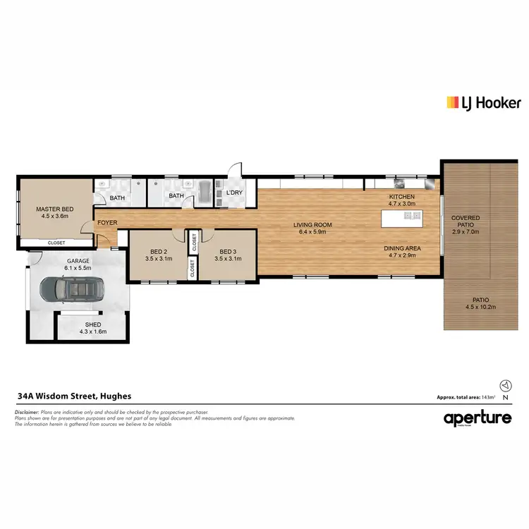 Floorplan of Homely house listing, 34A Wisdom Street, Hughes ACT 2605