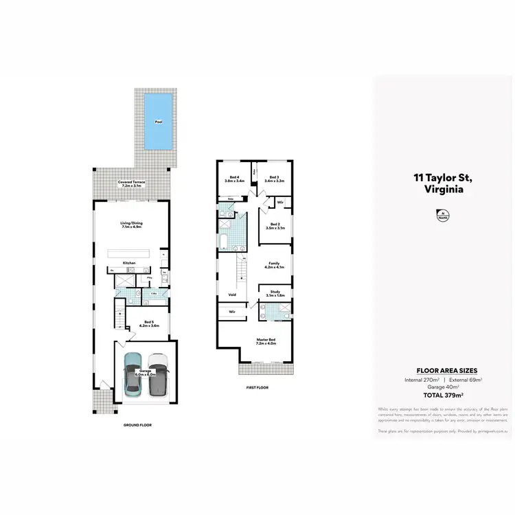 Floorplan of Homely house listing, 11 Taylor Street, Virginia QLD 4014