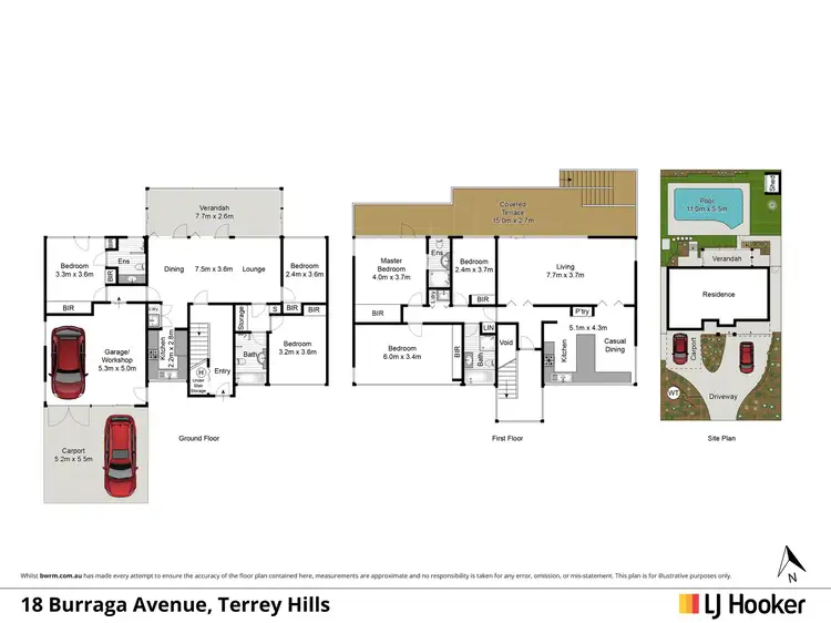 Floorplan of Homely house listing, 18 Burraga Avenue, Terrey Hills NSW 2084