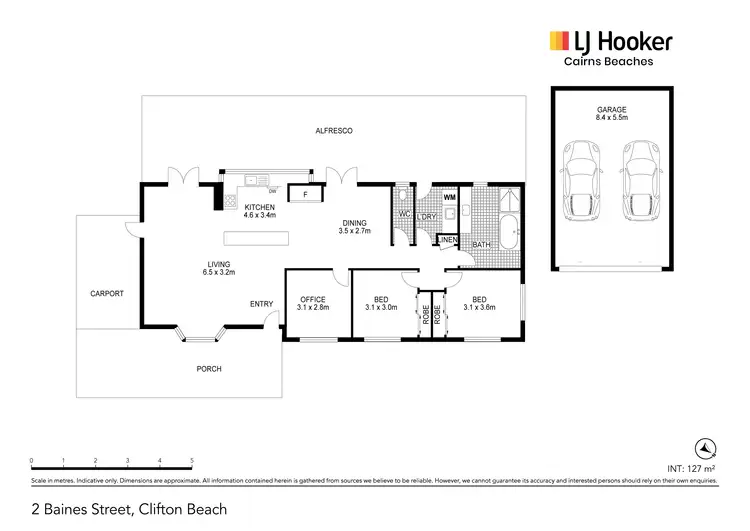 Floorplan of Homely house listing, 2 Baines Street, Clifton Beach QLD 4879