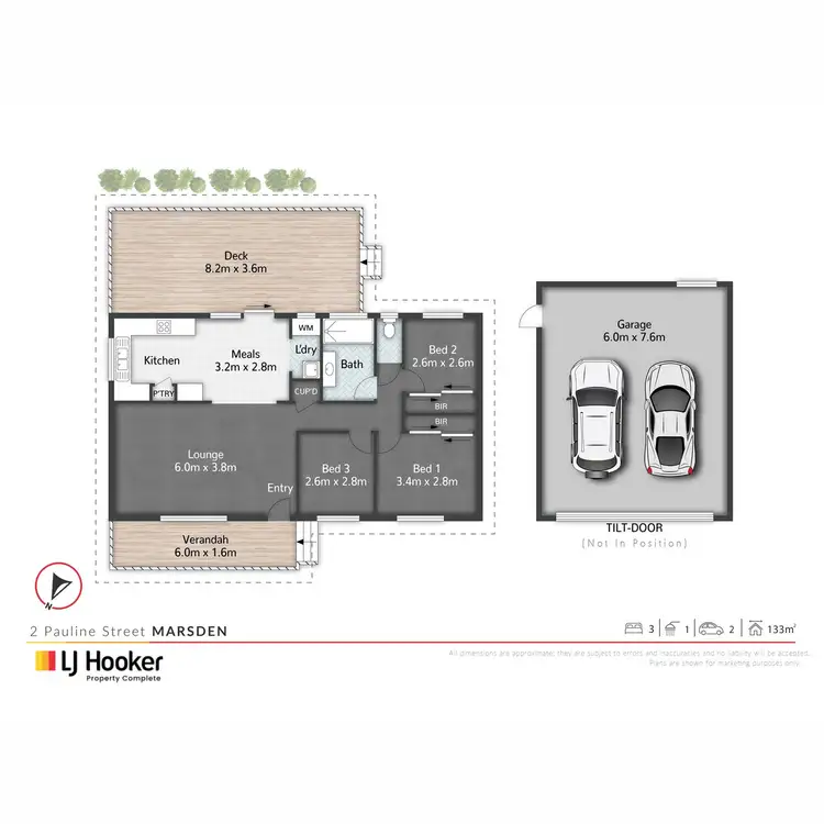Floorplan of Homely house listing, 2 Pauline Street, Marsden QLD 4132
