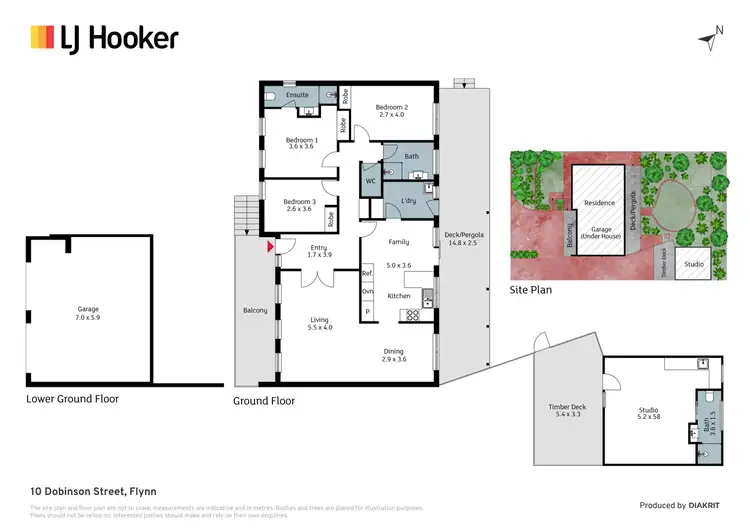 Floorplan of Homely house listing, 10 Dobinson Place, Flynn ACT 2615