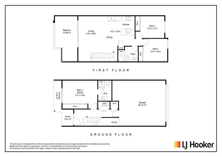 Floorplan of Homely townhouse listing, 65 Williams Landing Boulevard, Williams Landing VIC 3027