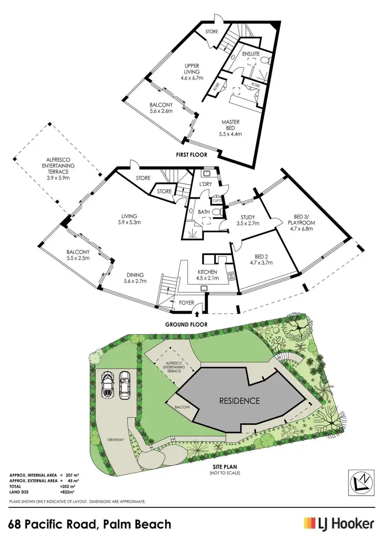 Floorplan of Homely house listing, 68 Pacific Road, Palm Beach NSW 2108