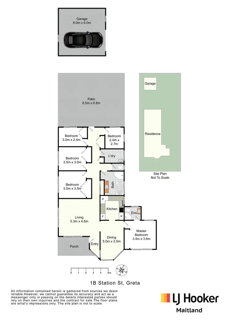 Floorplan of Homely house listing, 1B Station Street, Greta NSW 2334