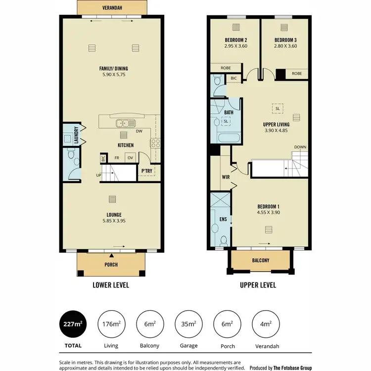 Floorplan of Homely house listing, 229a Mawson Lakes Boulevard, Mawson Lakes SA 5095