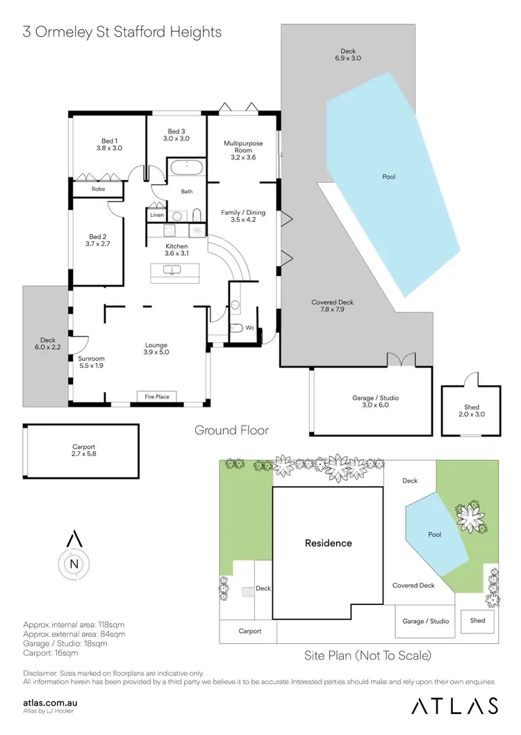 Floorplan of Homely house listing, 3 Ormeley Street, Stafford Heights QLD 4053