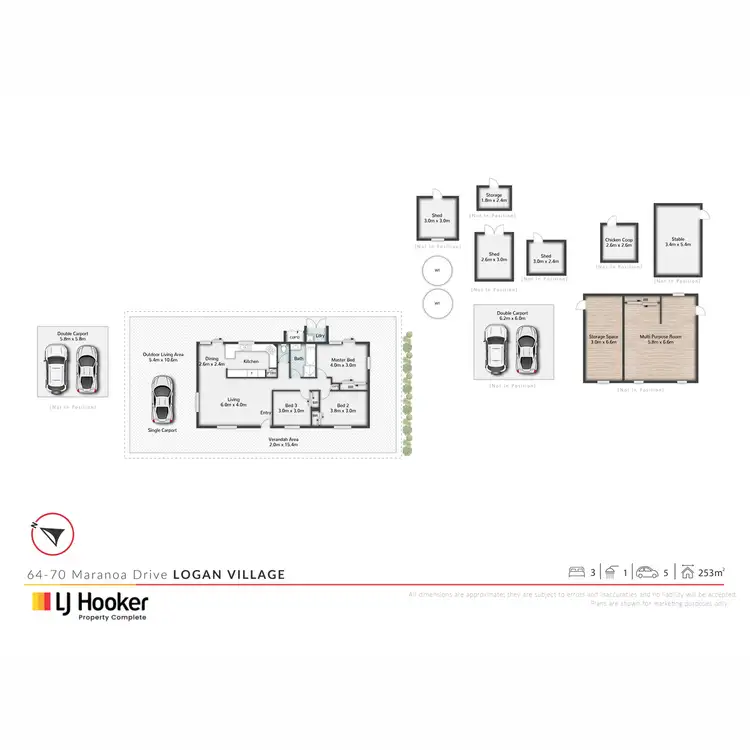 Floorplan of Homely house listing, 64-70 Maranoa Drive, Logan Village QLD 4207