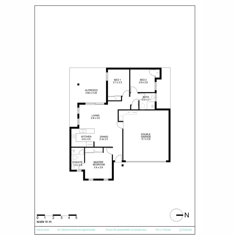 Floorplan of Homely villa listing, 8B Myimbar Way, Nollamara WA 6061