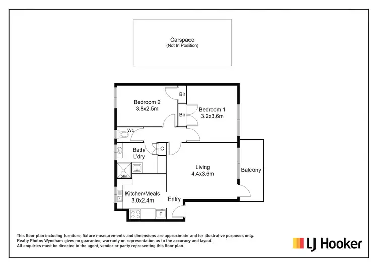 Floorplan of Homely apartment listing, 5/17 Gordon Street, Footscray VIC 3011