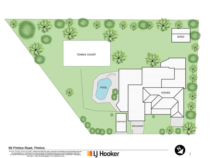 Floorplan of Homely house listing, 66 Pimlico Road, Pimlico NSW 2478