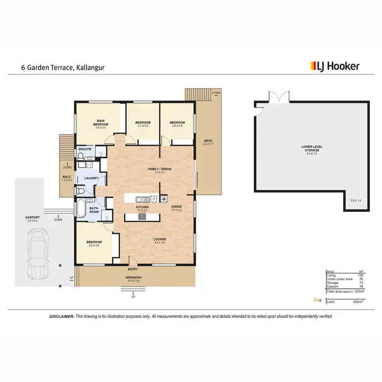 Floorplan of Homely house listing, 6 Garden Terrace, Kallangur QLD 4503