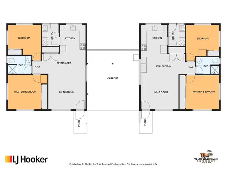 Floorplan of Homely unit listing, 20 Martin Place, Emerald QLD 4720