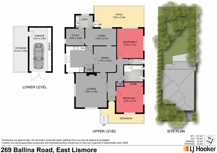 Floorplan of Homely house listing, 269 Ballina Road, East Lismore NSW 2480