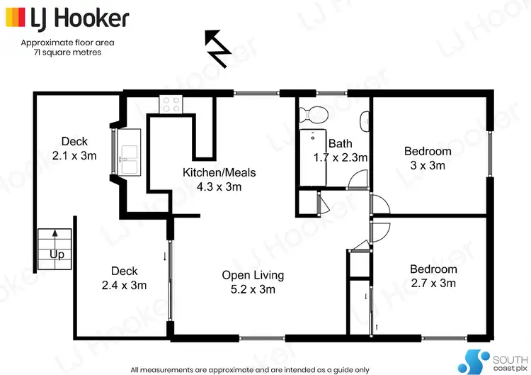 Floorplan of Homely house listing, 107/51 Beach Road, Batehaven NSW 2536