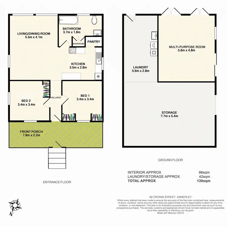 Floorplan of Homely house listing, 62 Cronin Street, Annerley QLD 4103
