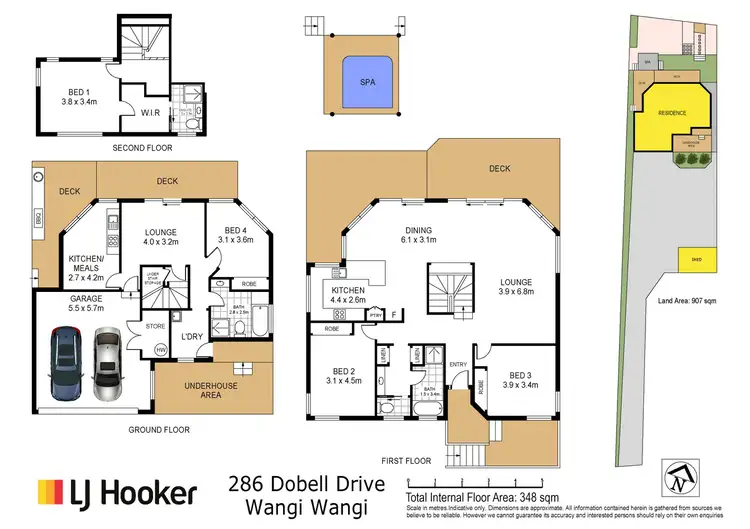 Floorplan of Homely house listing, 286 Dobell Drive, Wangi Wangi NSW 2267