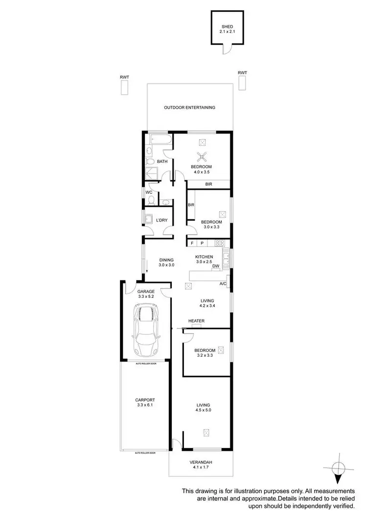 Floorplan of Homely house listing, 252B Montacute Road, Rostrevor SA 5073