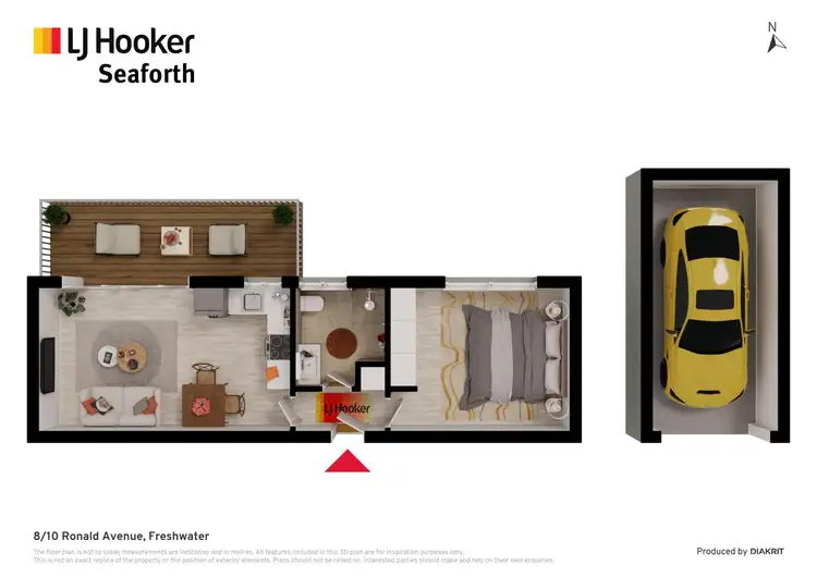 Floorplan of Homely apartment listing, 8/10 Ronald Avenue, Freshwater NSW 2096