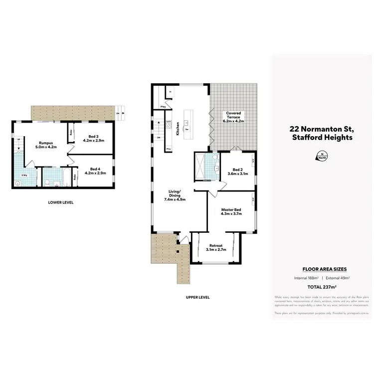 Floorplan of Homely house listing, 22 Normanton Street, Stafford Heights QLD 4053