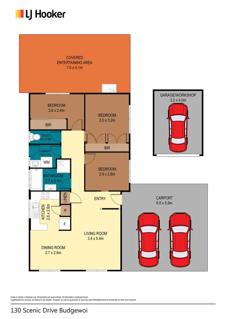 Floorplan of Homely house listing, 130 Scenic Drive, Budgewoi NSW 2262