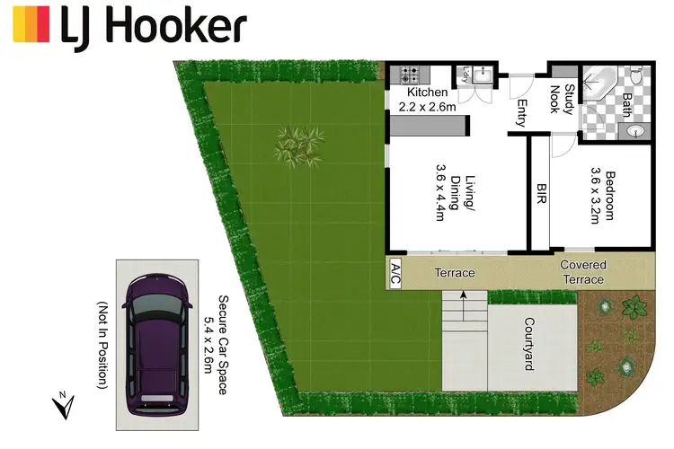 Floorplan of Homely unit listing, 1/396 Mowbray Rd W, Lane Cove NSW 2066