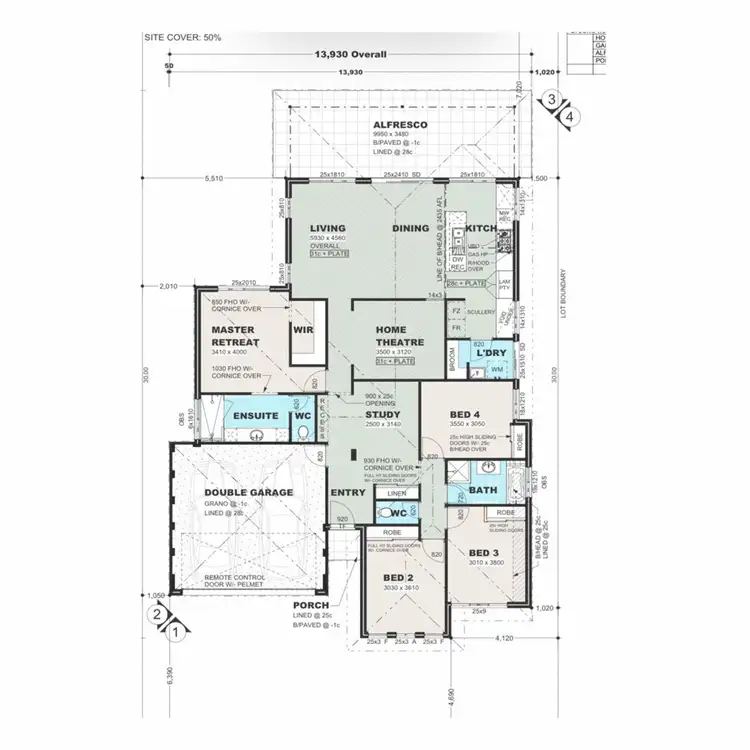 Floorplan of Homely house listing, 3 Lyra Way, Australind WA 6233