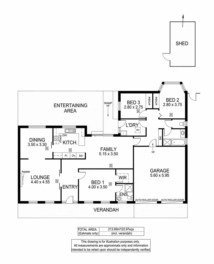 Floorplan of Homely house listing, 64 Spruce Avenue, Warradale SA 5046