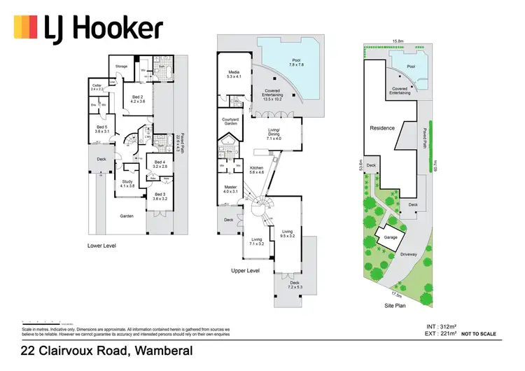 Floorplan of Homely house listing, 22 Clairvoux Road, Wamberal NSW 2260