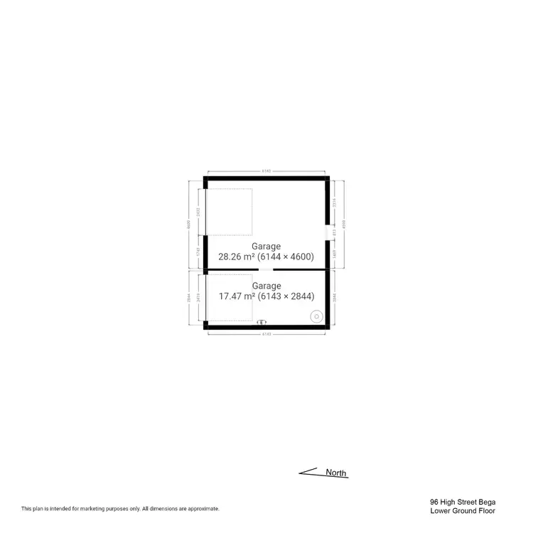 Floorplan of Homely house listing, 96 High Street, Bega NSW 2550