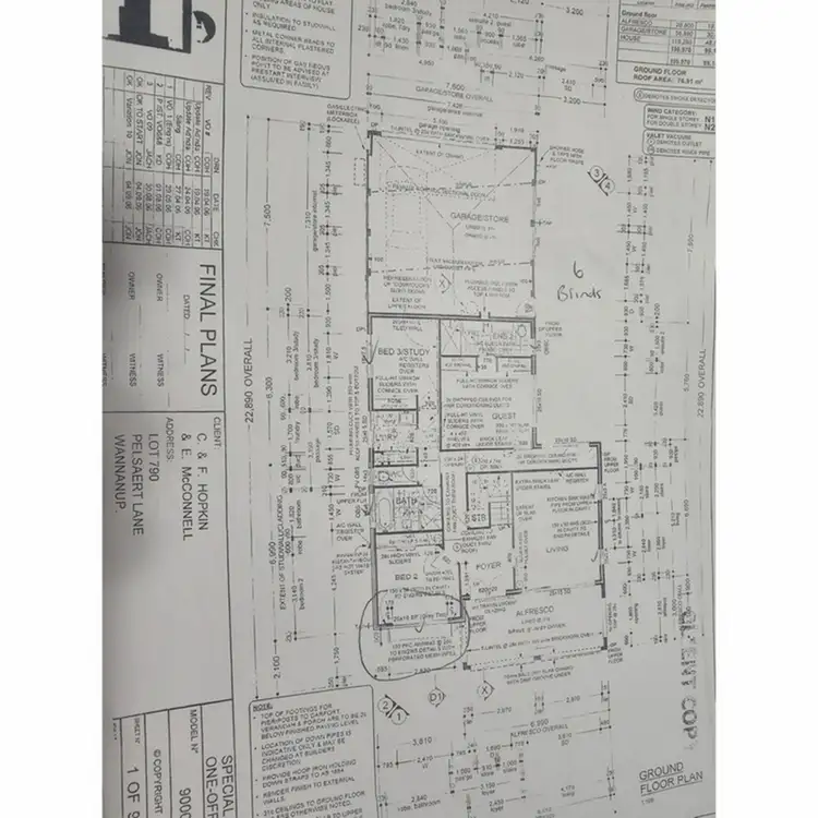 Floorplan of Homely house listing, 6 Pelsaert Lane, Wannanup WA 6210