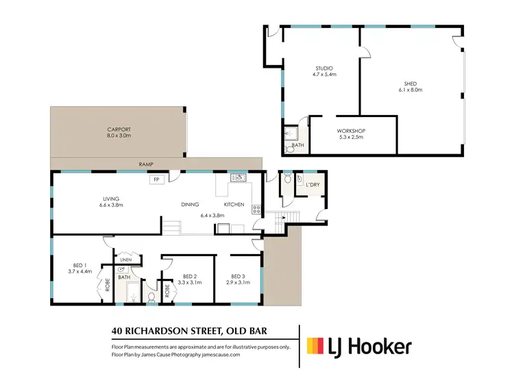 Floorplan of Homely house listing, 40 Richardson Street, Old Bar NSW 2430