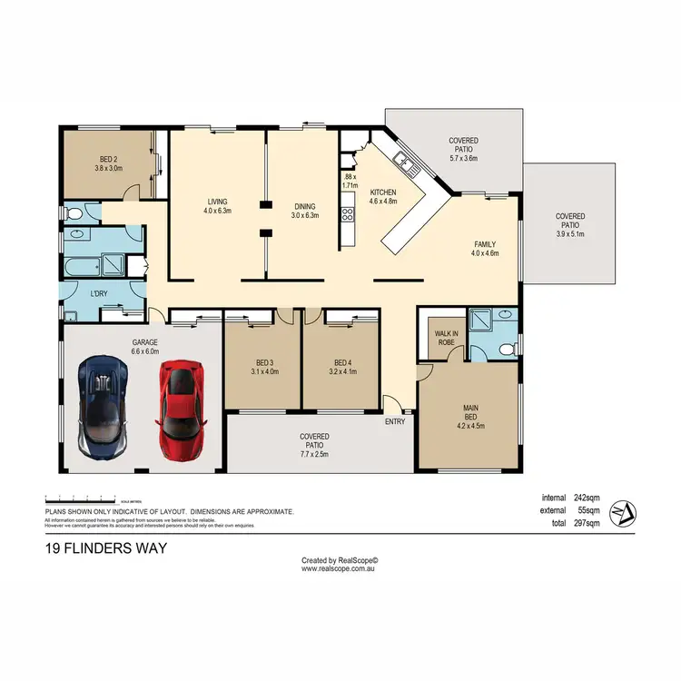 Floorplan of Homely house listing, 19 Flinders Way, Albany Creek QLD 4035