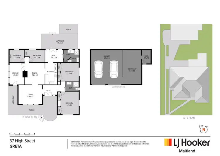Floorplan of Homely house listing, 37 High Street, Greta NSW 2334